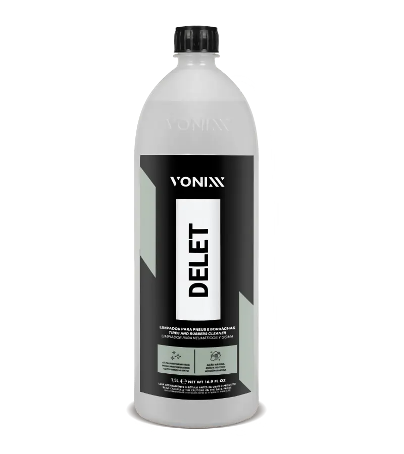 Delet limpiador de plasticos vinilo y caucho 1500ml 1